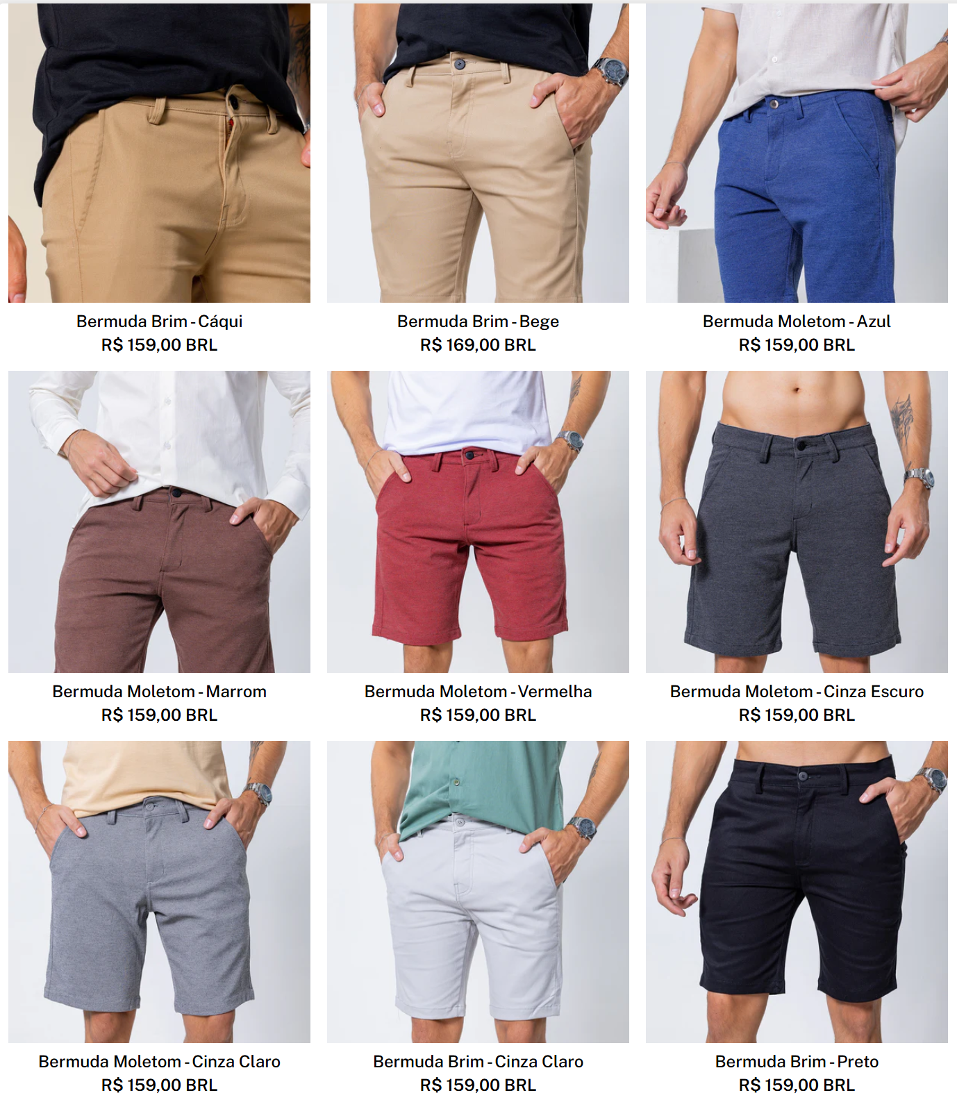 Combo Bermudas