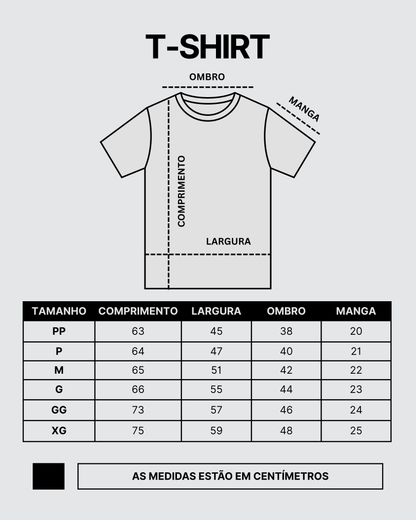 T-SHIRT - Manga Tradicional - 100% Algodão - Lilás