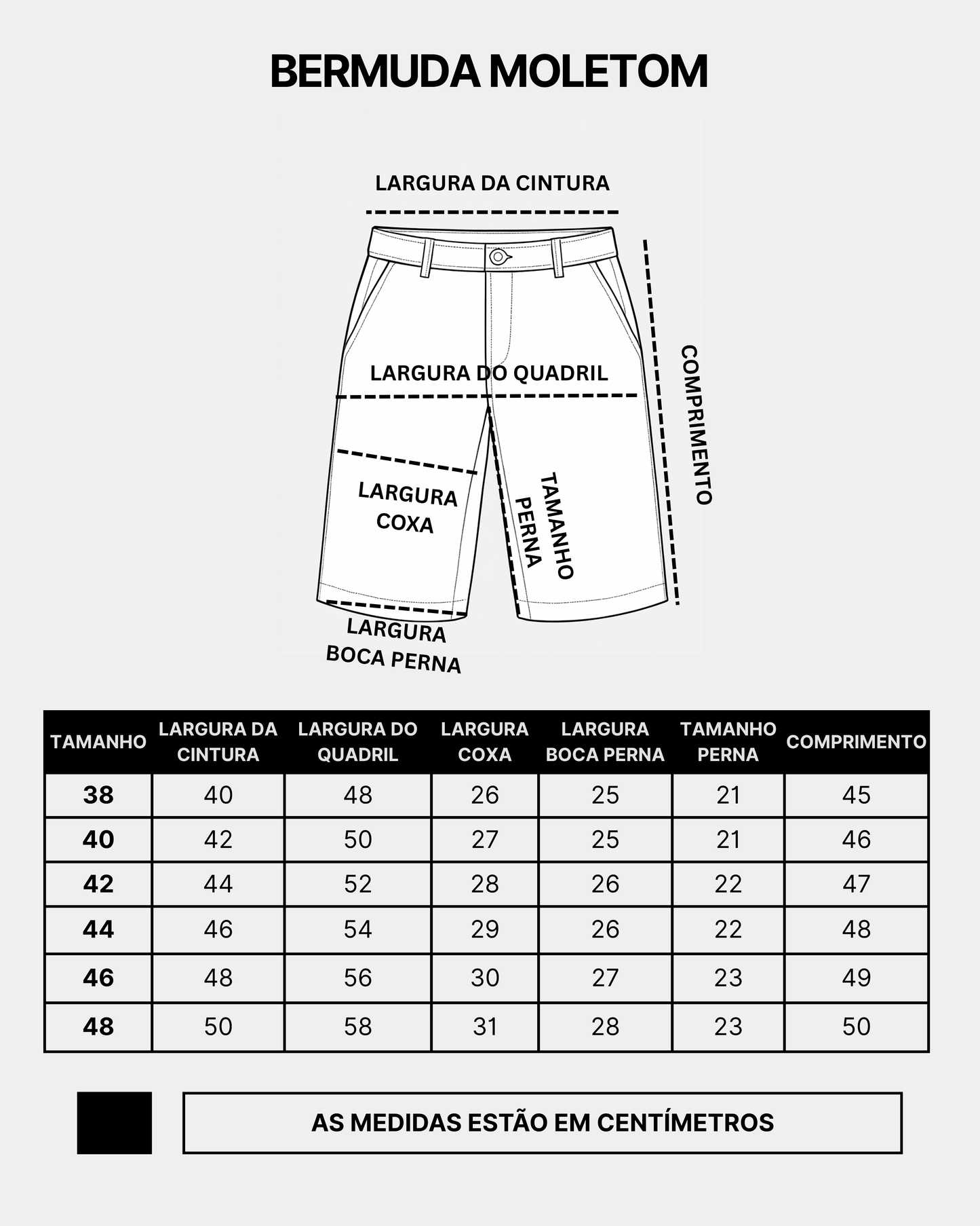 Bermuda Moletom - Cinza Escuro