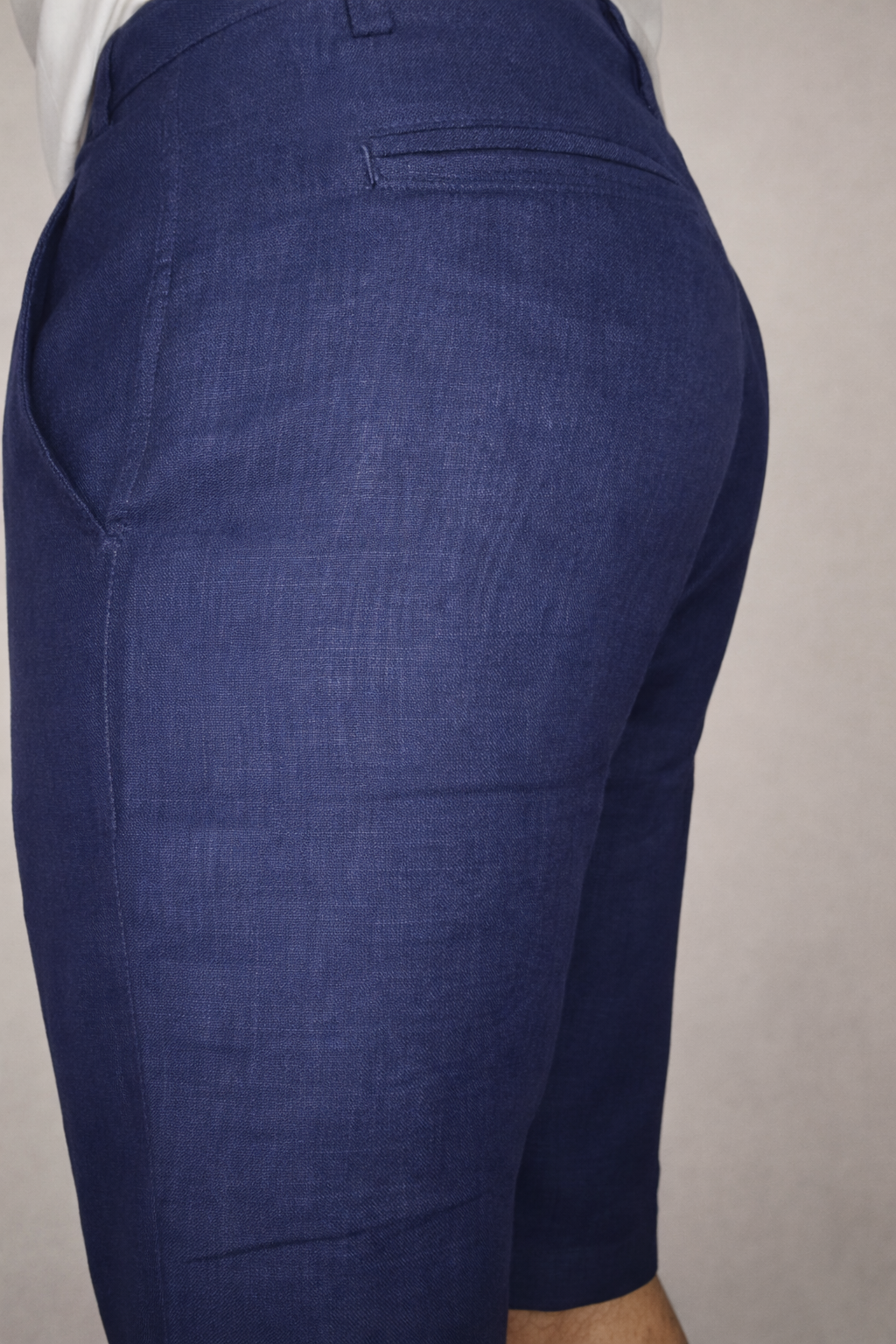 Bermuda Linho - Azul Marinho