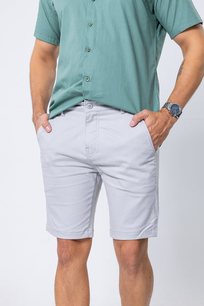 Bermuda Brim - Cinza Claro