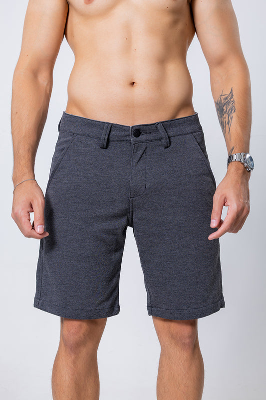 Bermuda Moletom - Cinza Escuro