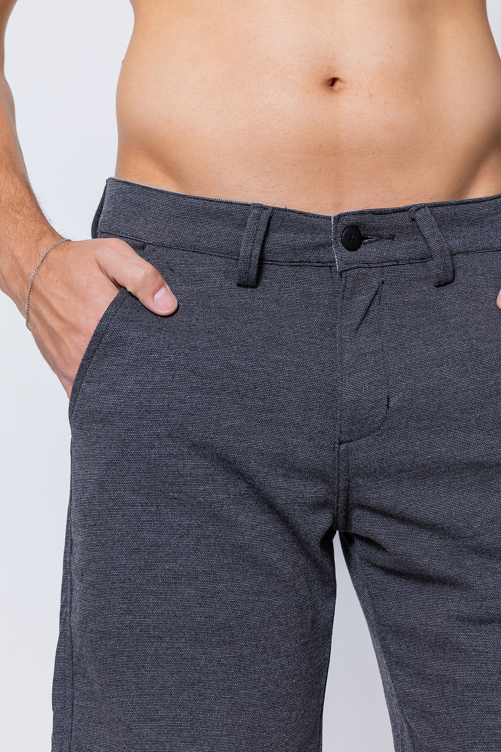 Bermuda Moletom - Cinza Escuro