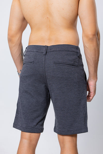 Bermuda Moletom - Cinza Escuro