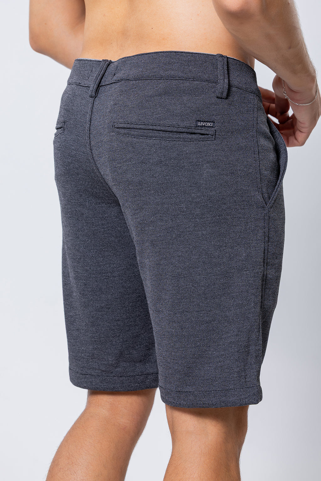 Bermuda Moletom - Cinza Escuro