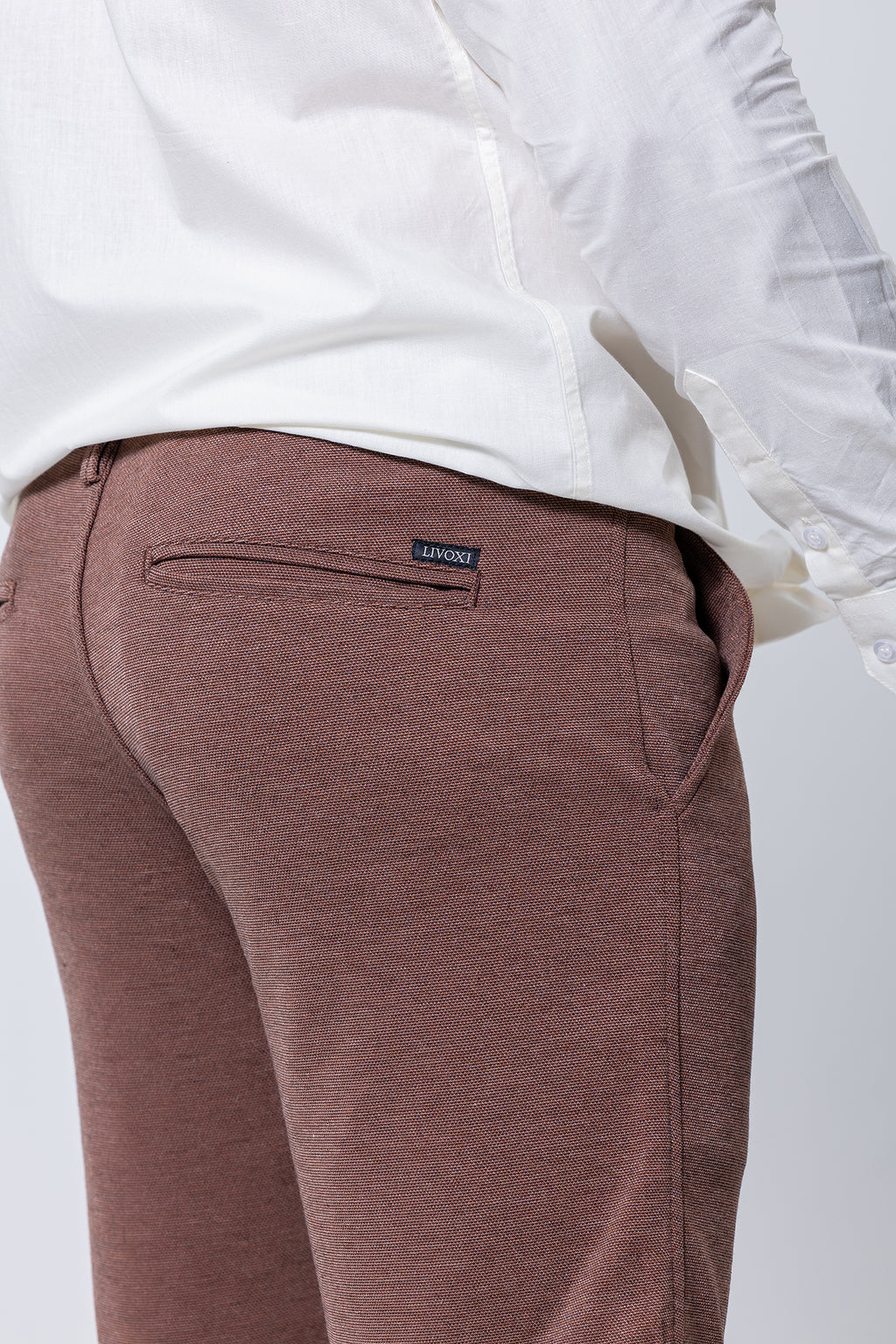 Bermuda Moletom - Marrom