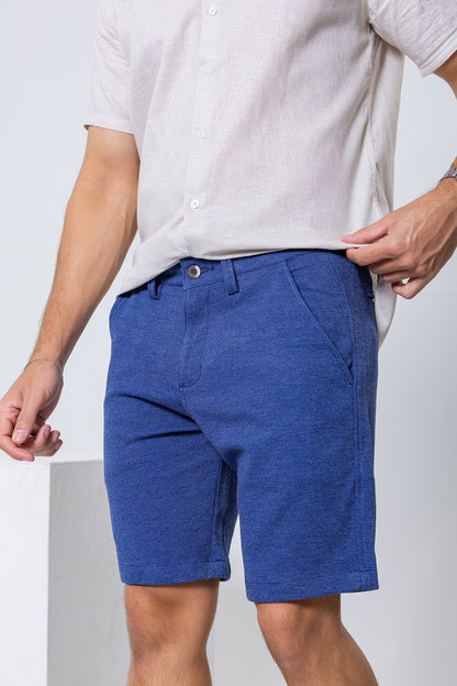 Bermuda Moletom - Azul