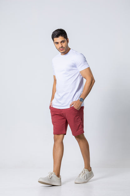 Bermuda Moletom - Vermelha