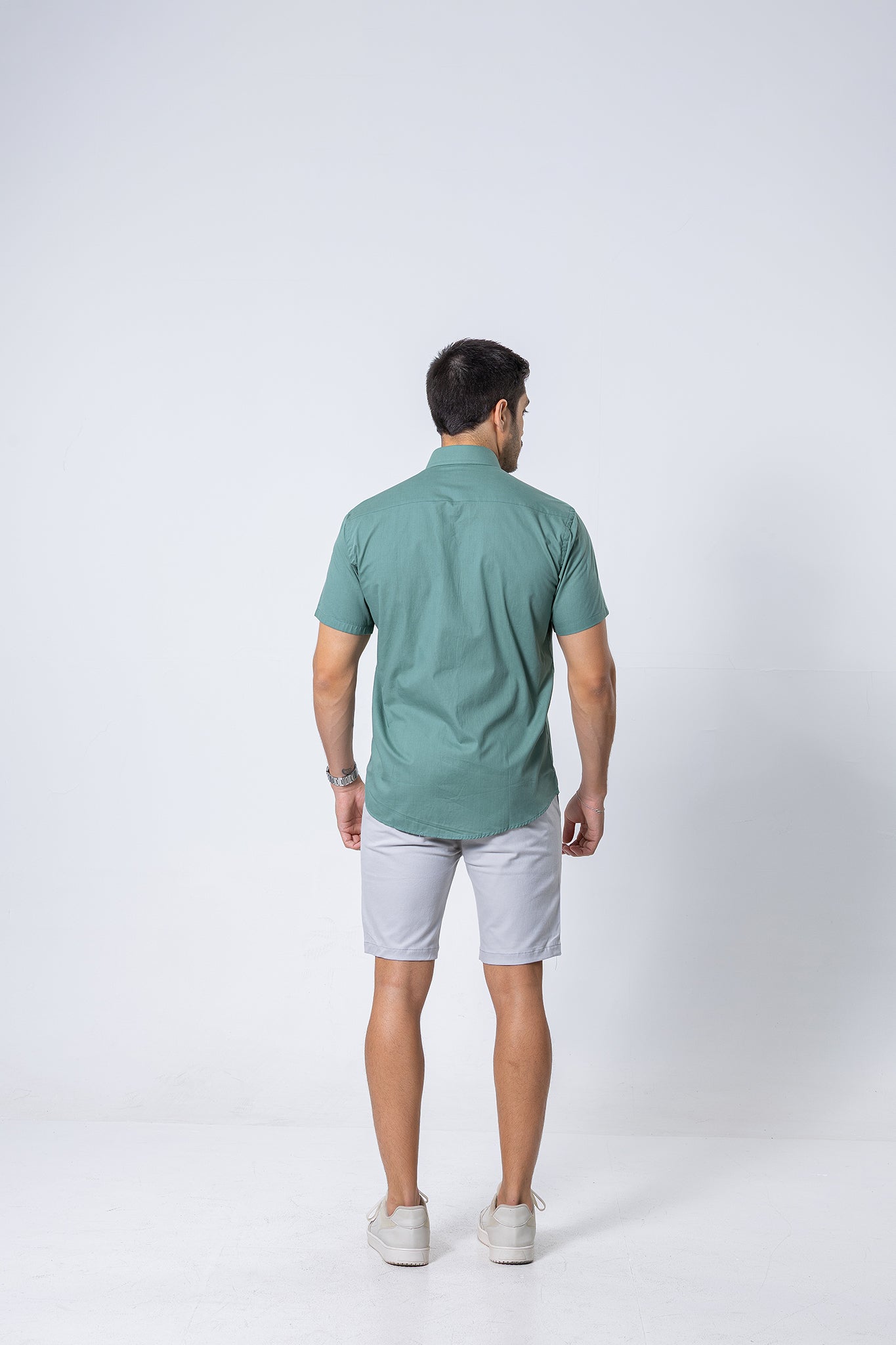 Bermuda Brim - Cinza Claro