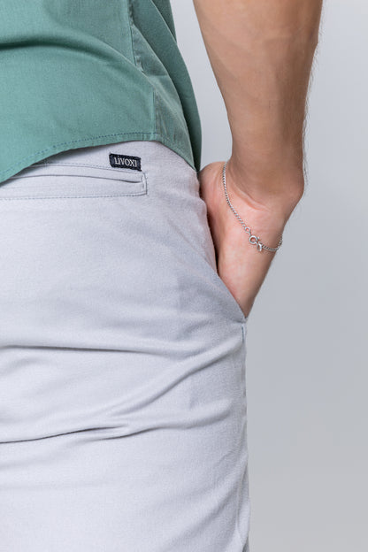 Bermuda Brim - Cinza Claro